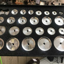 25Pcs Watch Back Case Metal Aluminum Closer Press Dies Watch Repair Tool