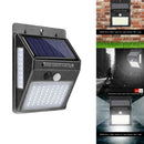 100LED Solar Power Light PIR Motion Sensor Security Outdoor Garden Wall Lam Y9I5