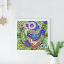 5D DIY Special Shaped Diamond Painting Owl Cross Stitch Embroidery Mosaic Kit