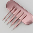 Acne Removal Needles Kit Pimple Extruder Spot Acne Clip Skin Care Tools