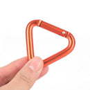 1pc Triangle Carabiner Outdoor Camping Hiking Keychain Snap Clip Hook Buckle FT
