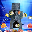 Aquarium Landscaping Decoration SpongeBob House Aquatic Fish Tank Ornament LJ