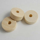 100pcs Abacus Natural Wood Teething Beads DIY Baby Teether Jewelry Making
