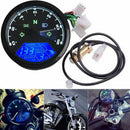 Motorcycle 12000Rmp Lcd Digital Odometer Speedometer Tachometer 1/2/4 Cylin