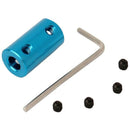 6-6mm Aluminum Flexible Shaft Coupling Rigid Coupler Motor Connector V3U6