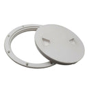 ABS Plastic - 8" Deck Inspection Hatch Screw Out Plate For Marine Boating