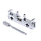 Professional Metal Cowbell Clamp Bracket Rod Set for Drummer Students Adults,
