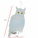 Garden decoration Bird repellent Owl scarecrow reflector