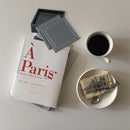 Black PU Leather Drink Coasters Set of 6 Glass Mug Cup Mats Pats Table Plac E7I2