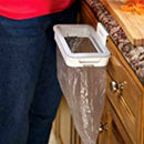 Hanging Garbage Bag Holder Rubbish Rack Cupboard Cabinet Storage Hanger Tra K7G7