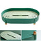 Nordic Tea Cup Plate Drain Tray Kitchen Tools Holder Organizer Vegetable Fruit