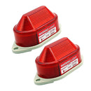 2x LED Flashing Light Red Flashing Flashing, AC220V