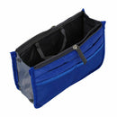 Fashion Dual Bag Organizer Mp3 Phone Cosmetic Book Storage Nylon Bag In Bag