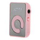 New 16GB Portable USB Hifi MP3 Support  TF Card Outdoor Sports Pink