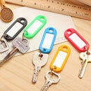 30x Key Chain Labels Lettering Key Tags Name Badges