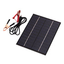 5.5W Solar Panel 12V 12 Volt Battery Charger for RV, Boat, Gate Emergency