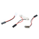 Warm White Light Panel 48 3528 SMD LED + T10 + BA9S + Festoon Bulb Adapter