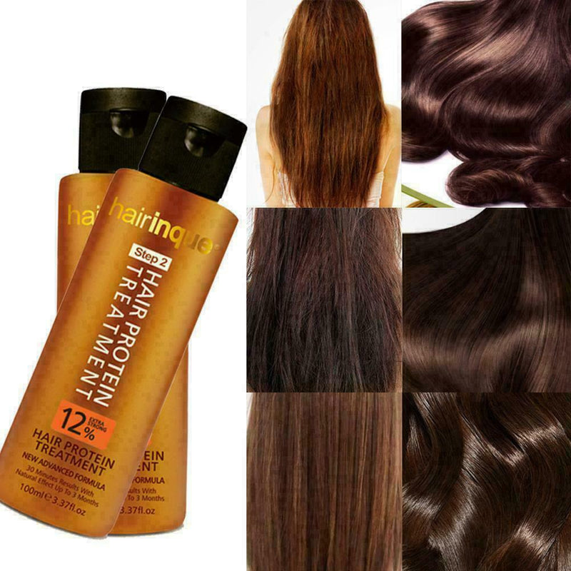 Hairinque 12% chocolate brazilian keratin hair treatment Care For straighte F5A7