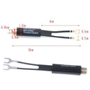 2Pcs UHF/VHF/FM/TV F cable75-300Ohm balun antenna matching transformer adapte Pg