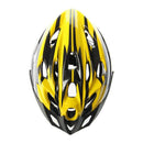 Yellow Black Mountain Road Bicycle Bike Cycling Safety Unisex Helmet +Visor E3B3
