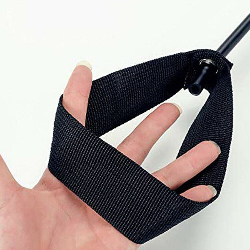 Gym Portable Pilates Bar Stick with Resistance Band for Home Sports (Pink)