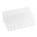 Clear Cosmetic Organizer 40 Lattices Lipstick Display Holder Storage Box