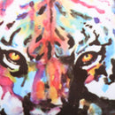 Tiger Patches For Clothes Washable Ironing Stickers Print On T-shirt Dresses BX