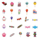50pcs Sweet Candy Graffiti Stickers DIY Stationery Skateboard Phone Xmas DSEAU