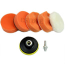 6pcs New 75mm 3" High Gross Polishing Buffing Pad Kit for Car Polisher Buffer