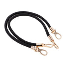 2pcs Bag Accessories Repair Replacements Handle Rope Handbag Straps Black