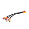 0.3 m RCA Durable Audio Video AV Cable Copper 3RCA L+R+V Usefulness VLQ