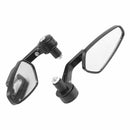 1 Pair Motorcycles Rear-view Mirror Steering Angle Mirror Universal Size 7/8 Kw