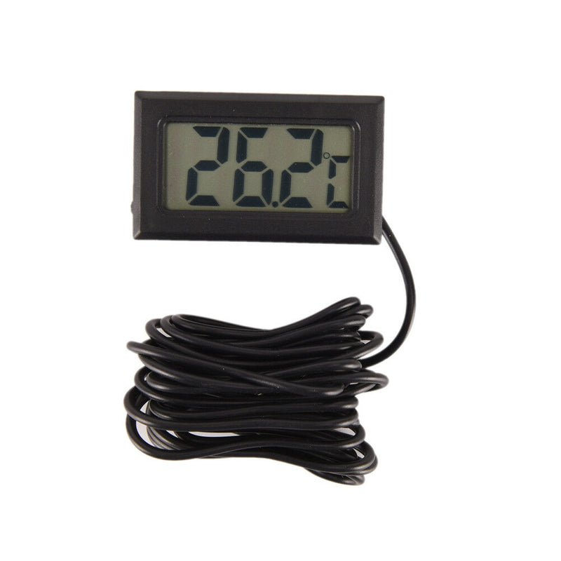 Electronic Refrigerator Thermometer Aquarium Waterproof Probe Digital Displa 3C