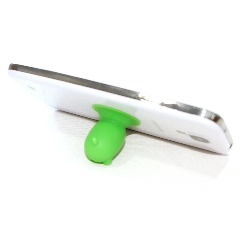 Cute Mini small Pig Phone Stand Sucker Silicone Holder I6H3