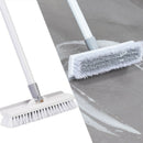 Floor Brush Scrub Brush Adjustable Height Long Handle for Tile Cleaning