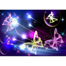 5D DIY Full Drill Diamond Painting Colorful Butterfly Cross Stitch Mosaic