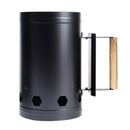 New Steel Barbecue BBQ Chimney Starter Quick Start Charcoal Burner 18x28x18cm