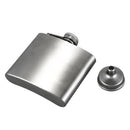 Stainless Steel Hip Liquor Whiskey Alcohol Pocket Flask Gift Box + Funnel