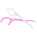 100 Pcs Dental Floss Picks Waxed Teeth Toothpicks Stick Oral Care B2N9