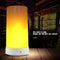 LED Flame Effect Simulated Nature Fire Light Bulb E27 Decoration Hot Lamp N0U1