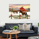 Diy Diamond Painting Embroidery Cross Stitch House Christmas Tree Horse Gif