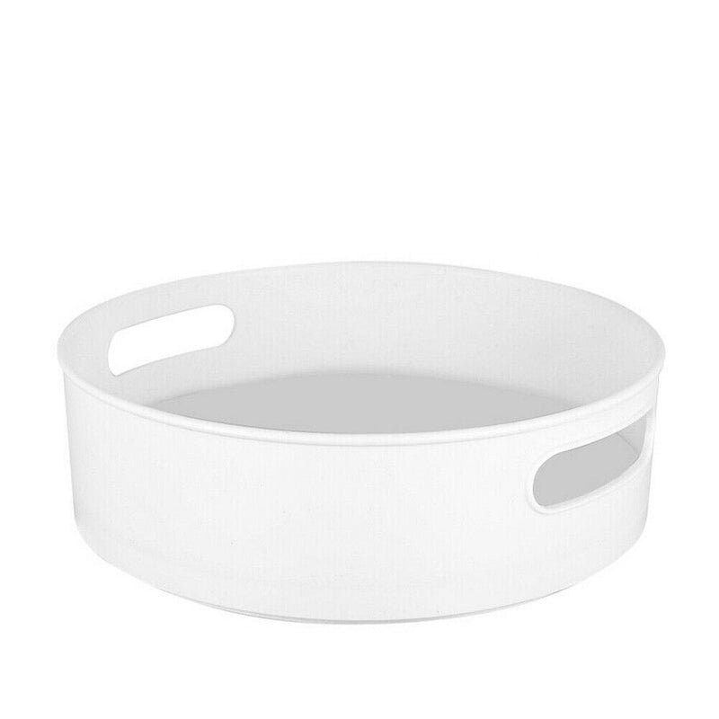 1 x Kitchen Lazy Corner Turntable Rotating Storage Box Container Organizer Rack