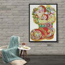 5D DIY Special Shaped Diamond Painting Santa Claus Cross Stitch Mosaic Kit