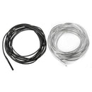 6M Car Door Edge Moulding Trim Scratch Guard Protector Cover Mold Black