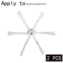 2pcs 6 Arms Side Brush for Roborock S50 S51 S55 Robot Vacuum Cleaner PartsB Gw