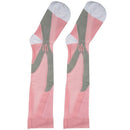 Compression Socks Sports Men Women Calf Shin Leg Running pink L/XL