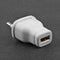 Direct Charging DC 5V 1A USB Charger Adapter Cable Connector (White EU)