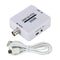 Mini VGA To BNC Video Converter Adapter Conversor Switcher For HDTV Monitor