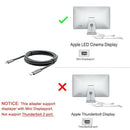 USB C To Mini DisplayPort(4K@60Hz), Thunderbolt 3 To Display Port Cable Com K2D6