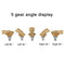 Car Durable Power Washer Spray Nozzle Tips Brass Pivoting Coupler Accessories